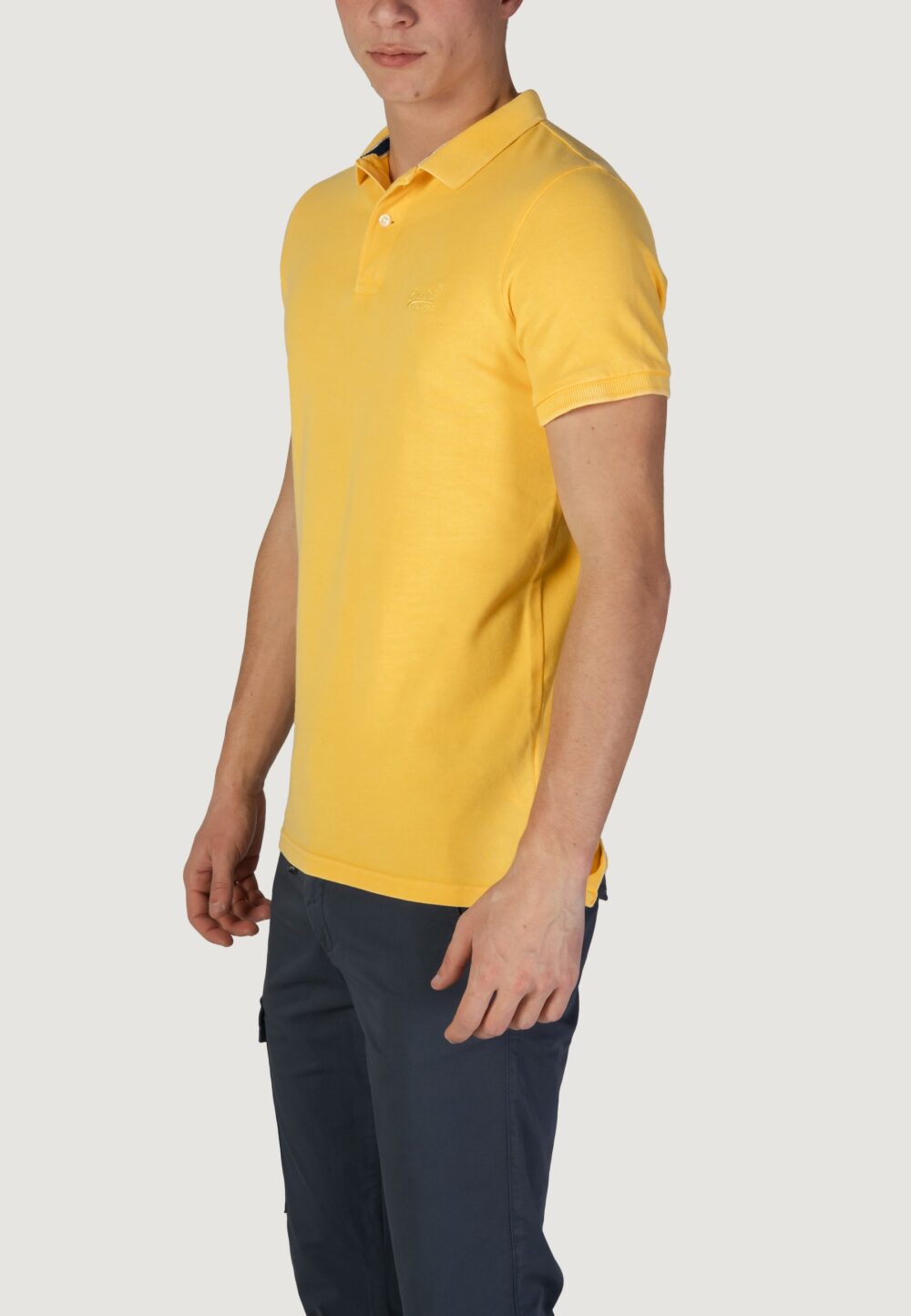 Polo manica corta Superdry Giallo - Foto 4