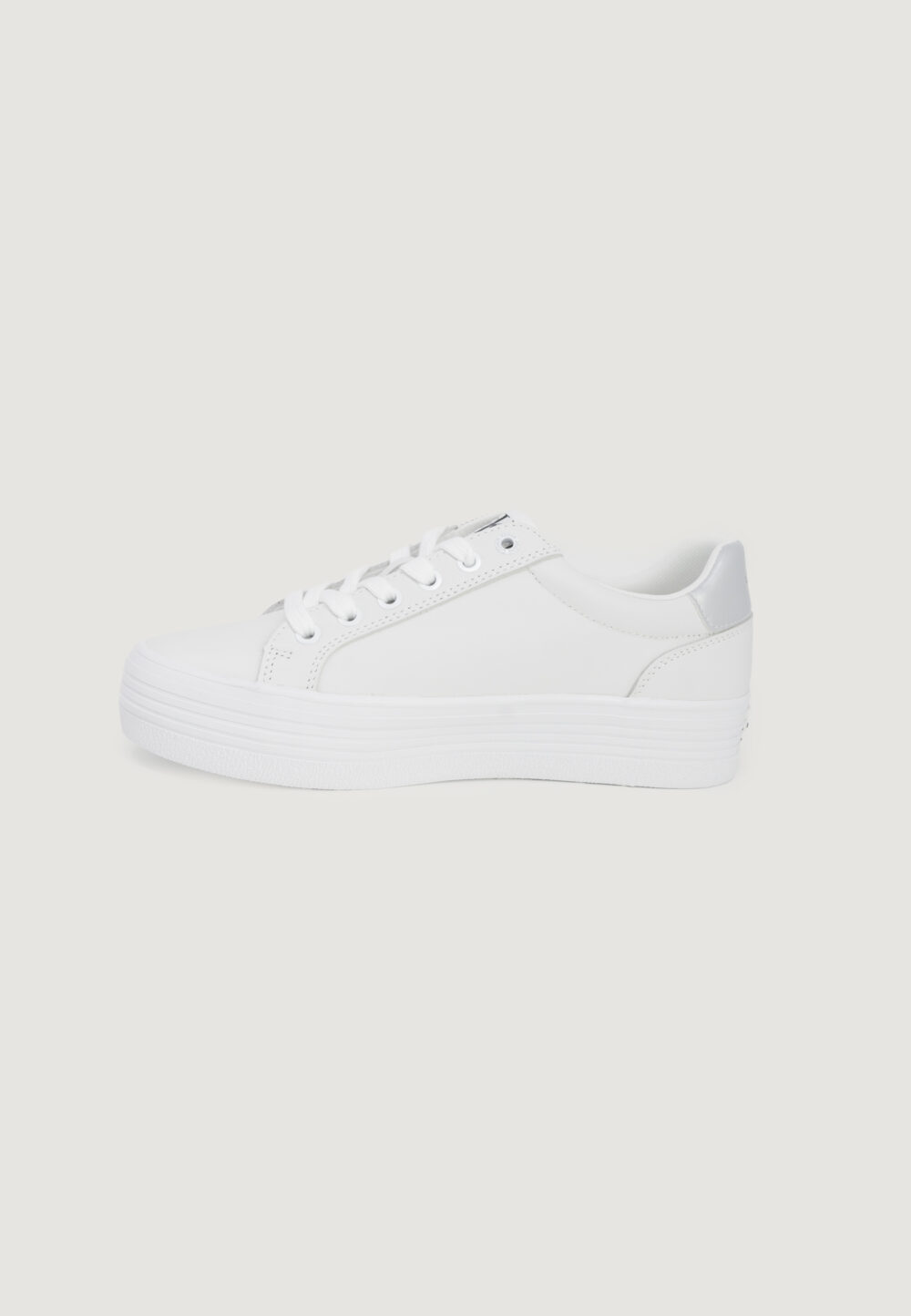 Sneakers Calvin Klein vulc flatform laceup Argento - Foto 3