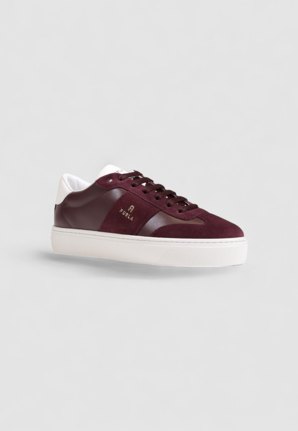 Sneakers Furla enjoy lace-up sneaker t.20 Bordeaux - Foto 2