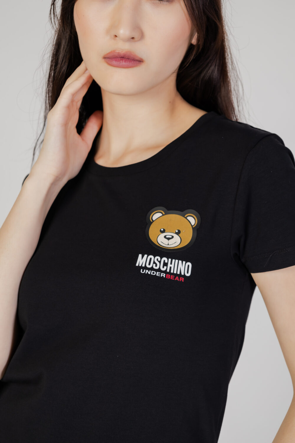 T-shirt Moschino Underwear Nero - Foto 2