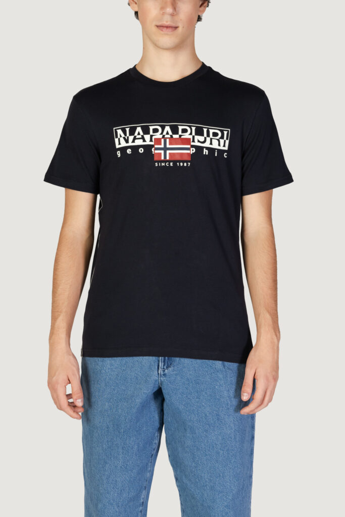 T-shirt Napapijri  Nero