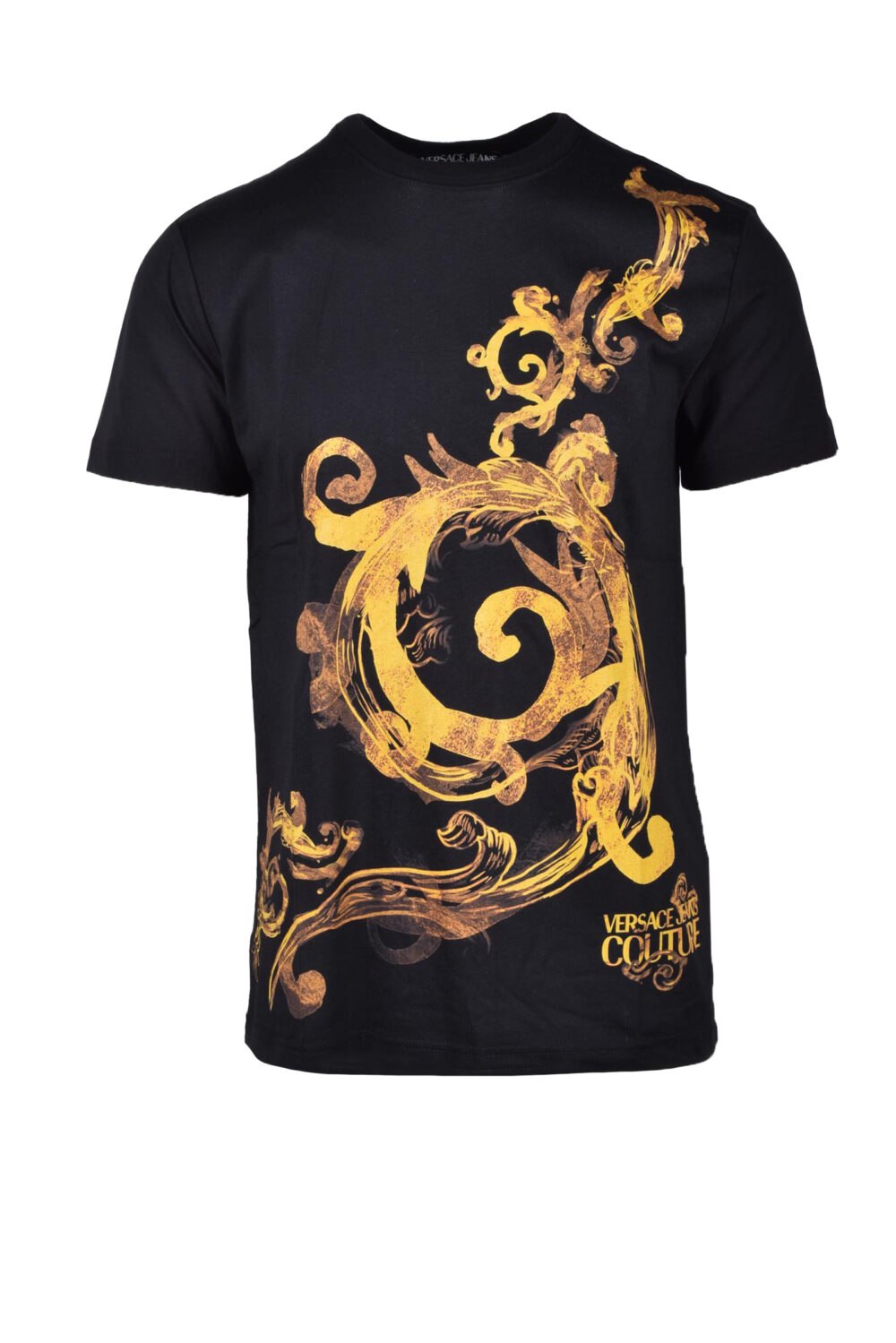 T-shirt Versace Jeans Couture NERO/GIALLO - Foto 1