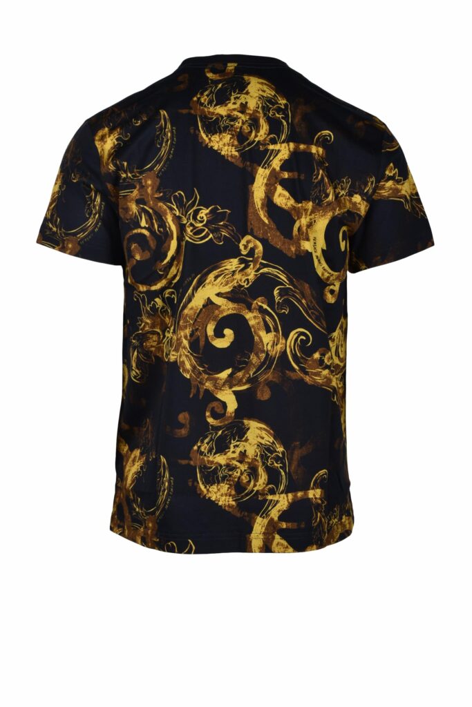 T-shirt Versace Jeans Couture  NERO/GIALLO