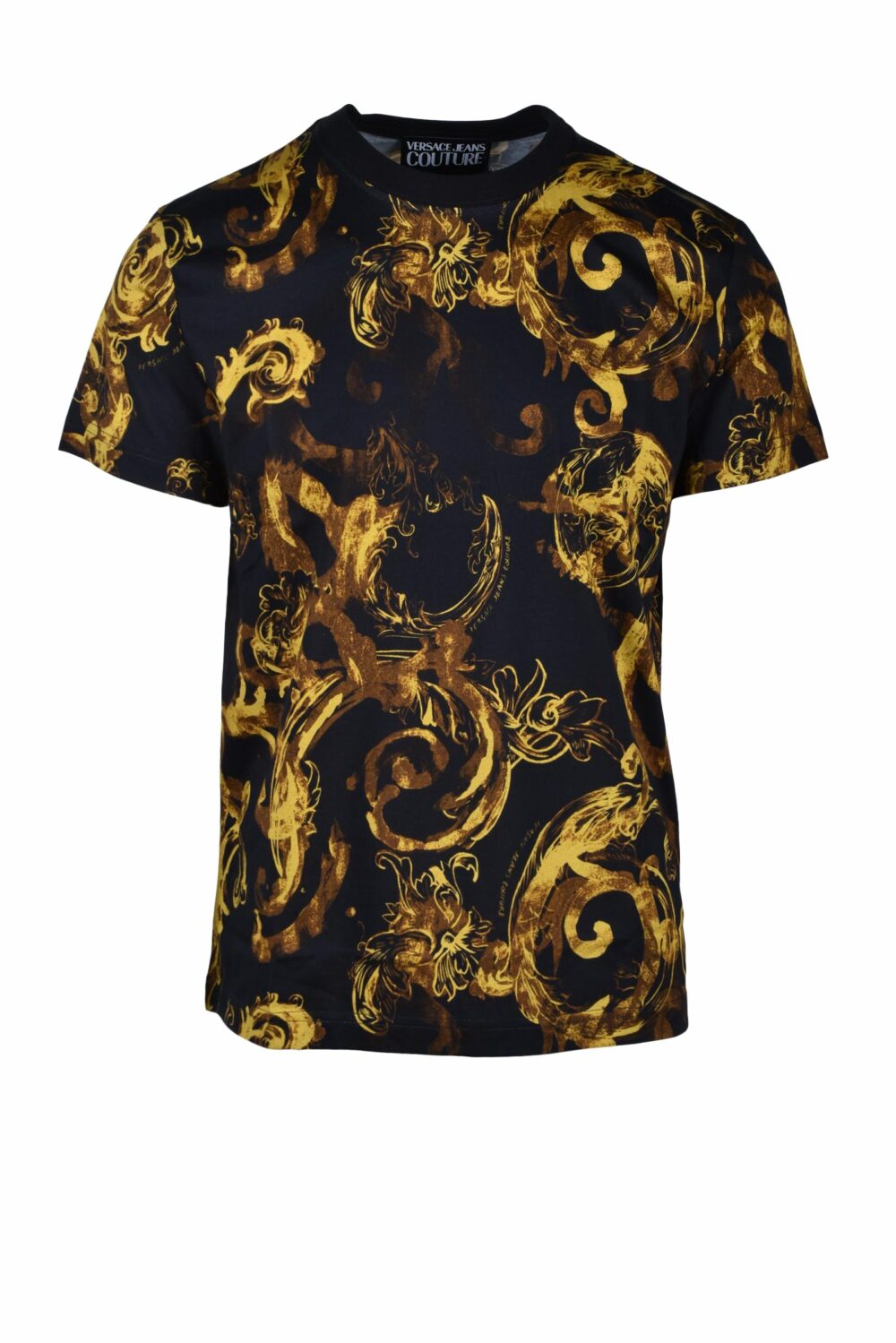 T-shirt Versace Jeans Couture NERO/GIALLO - Foto 1