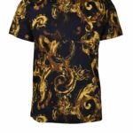 T-shirt Versace Jeans Couture NERO/GIALLO - Foto 1