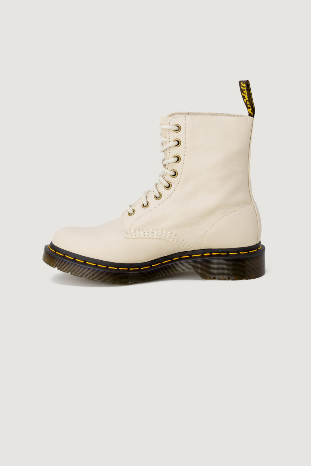 Anfibi Dr. Martens 1460 pascal virginia Beige - Foto 4