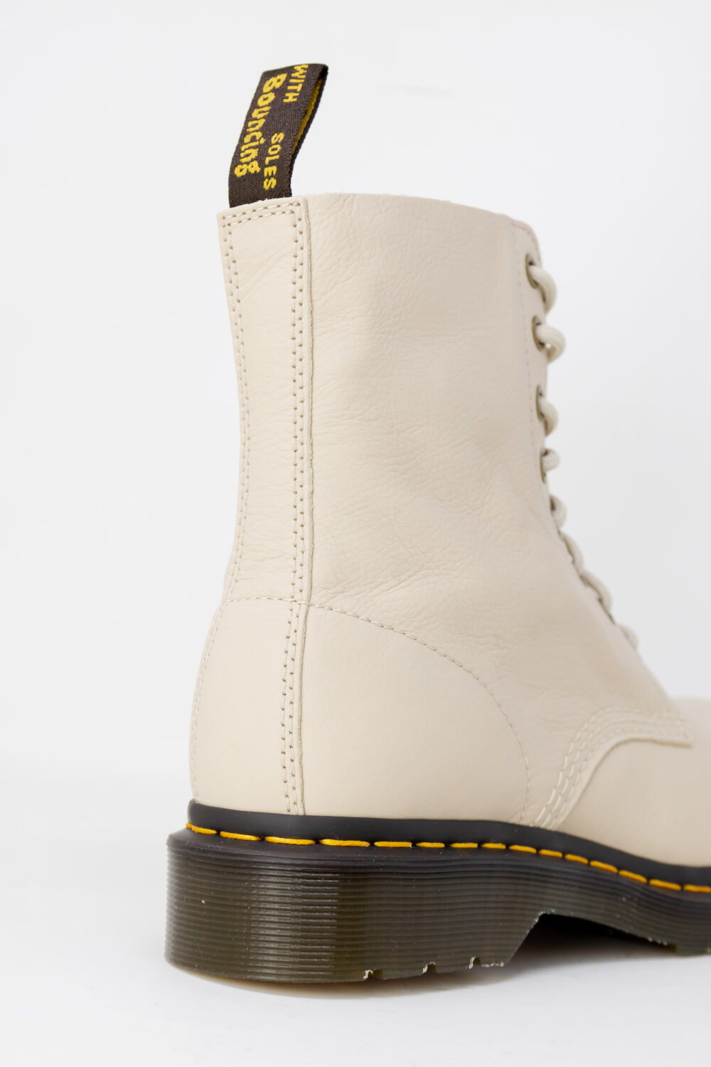 Anfibi Dr. Martens 1460 pascal virginia Beige - Foto 5