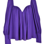 Blusa manica corta Pinko Viola - Foto 1