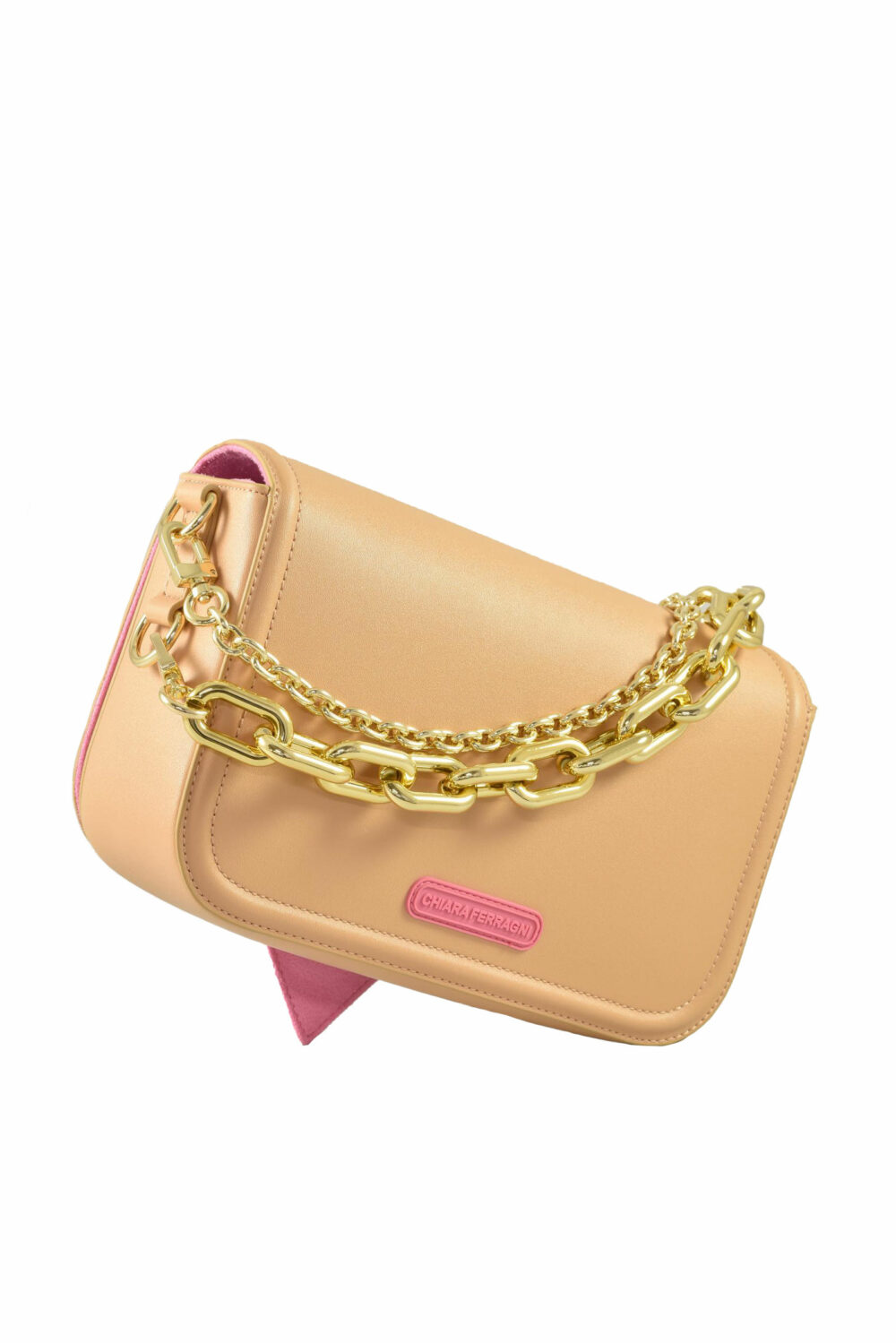 Borsa CHIARA FERRAGNI Beige scuro - Foto 2