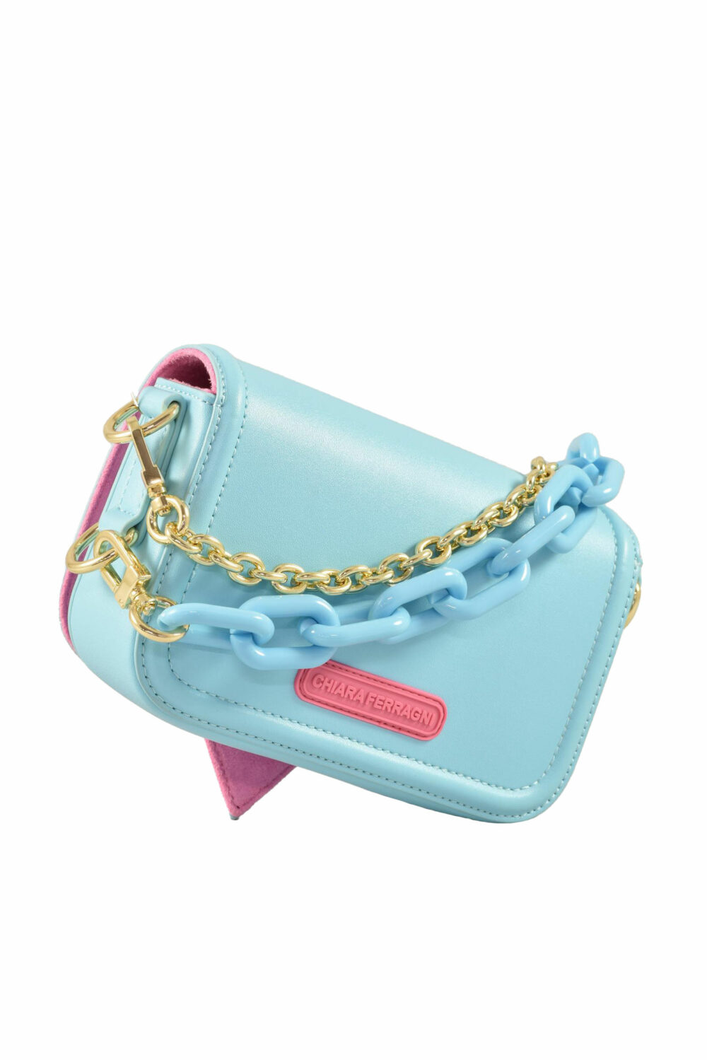 Borsa CHIARA FERRAGNI Celeste - Foto 2