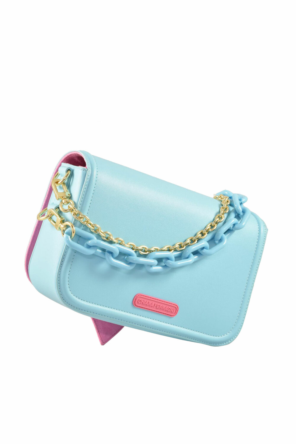 Borsa CHIARA FERRAGNI Celeste - Foto 1