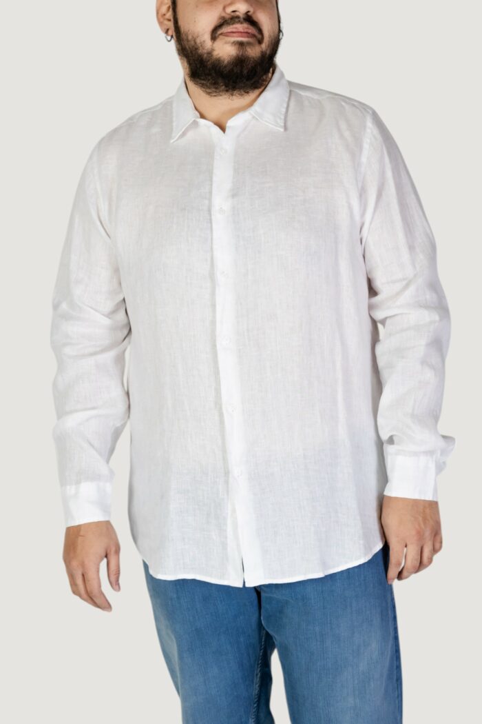 Camicia manica lunga FASHION BRAND  Bianco