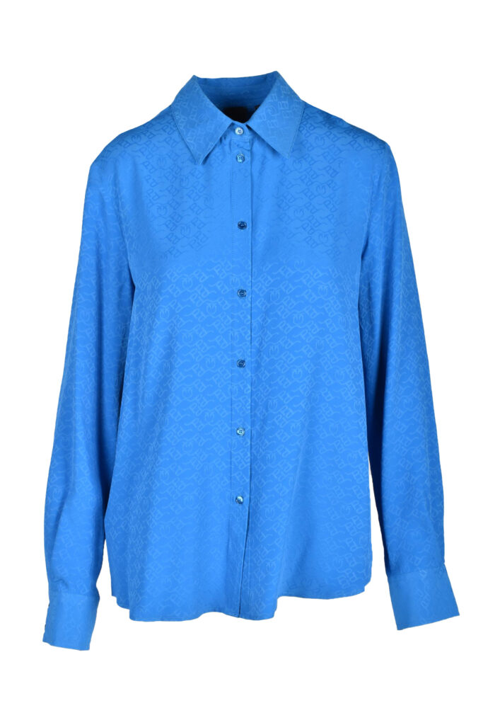 Camicia manica lunga Pinko  Azzurro