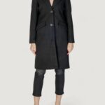 Cappotto Vero Moda vmfortunesara long coat ga boo Nero - Foto 1