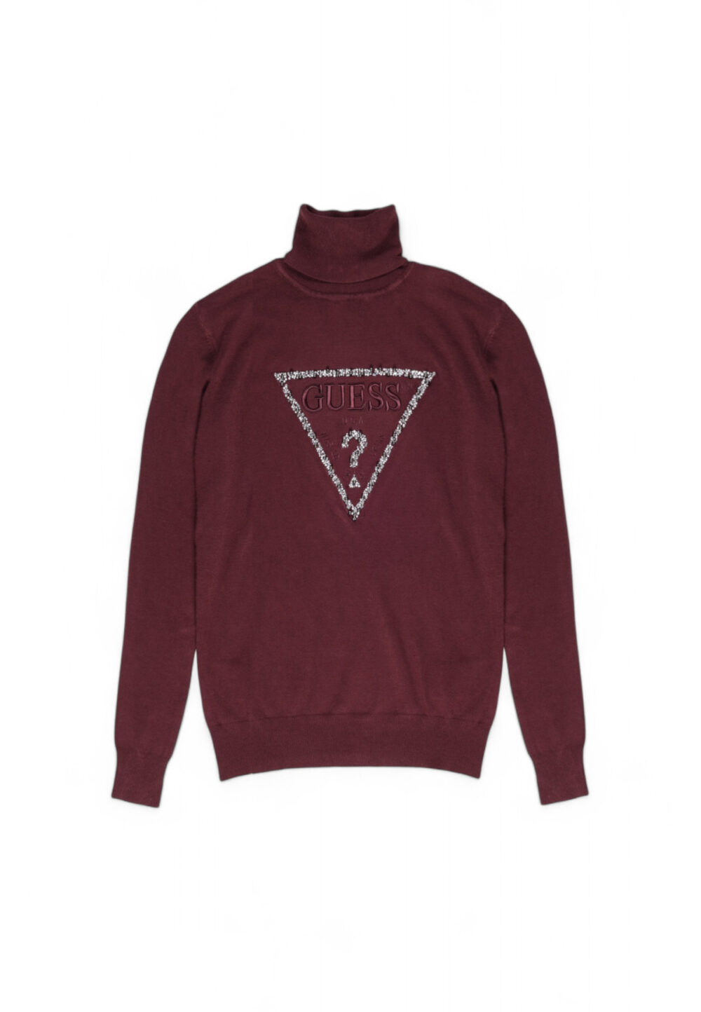 Dolcevita Guess piper triangle logo tn ls Bordeaux - Foto 14