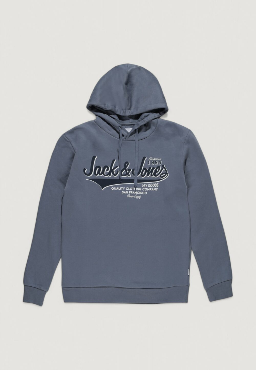 Felpa con cappuccio Jack Jones jjelogo sweat hood 2 col. 22/23 noos Celeste - Foto 1