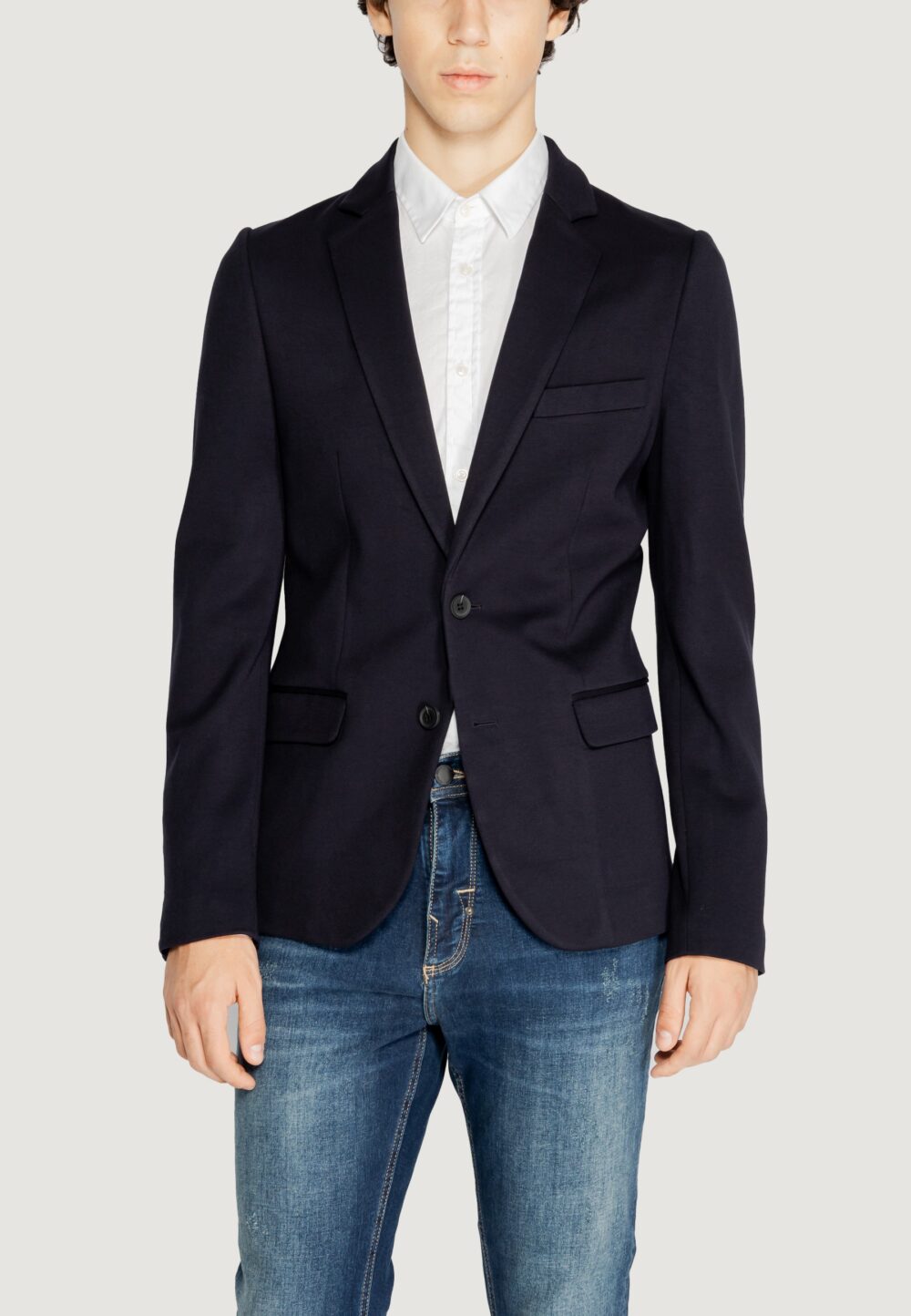 Giacca da completo Antony Morato ashe super stretch twill Blu - Foto 6