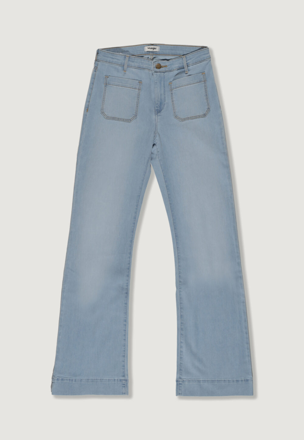 Jeans bootcut WRANGLER flare Denim chiaro - Foto 1