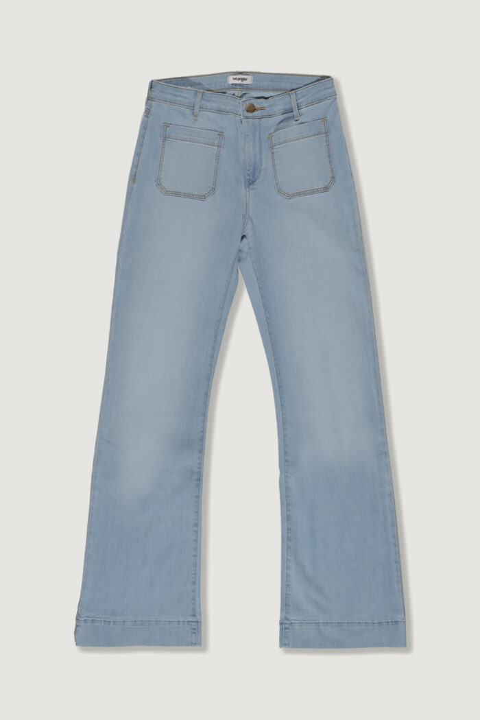 Jeans bootcut WRANGLER flare Denim chiaro