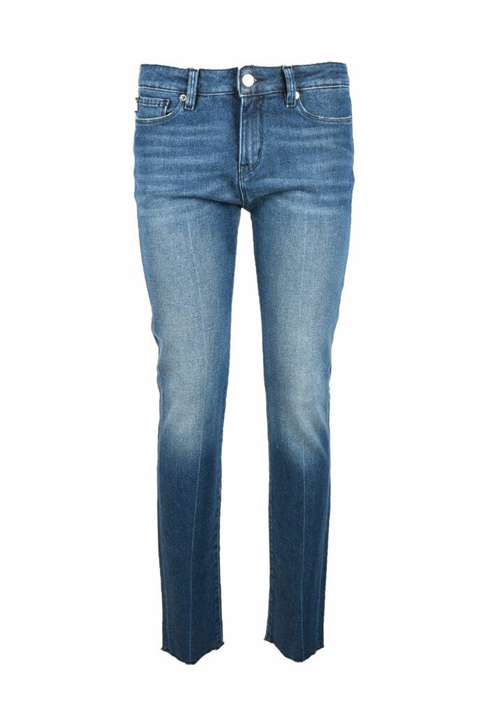 Jeans mom Love Moschino  Blu