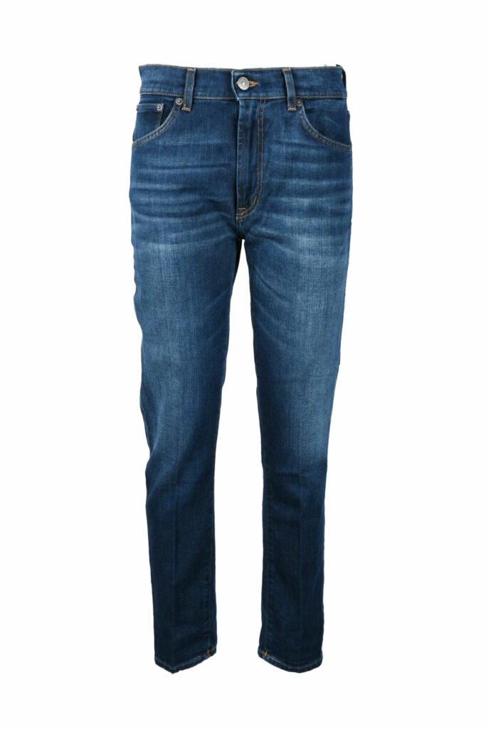 Jeans mom Dondup  Blu