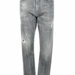 Jeans mom Dondup Grigio Chiaro - Foto 1