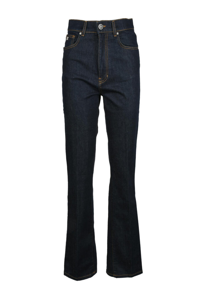 Jeans mom John Richmond  Blu