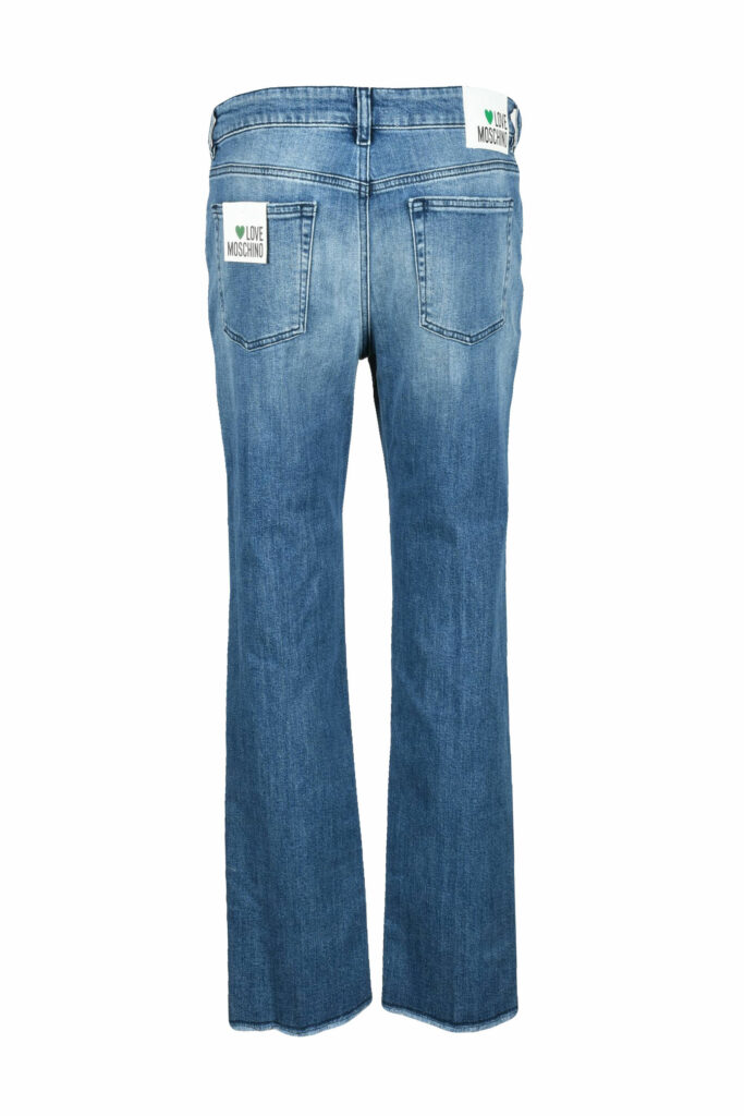 Jeans mom Love Moschino  Blu