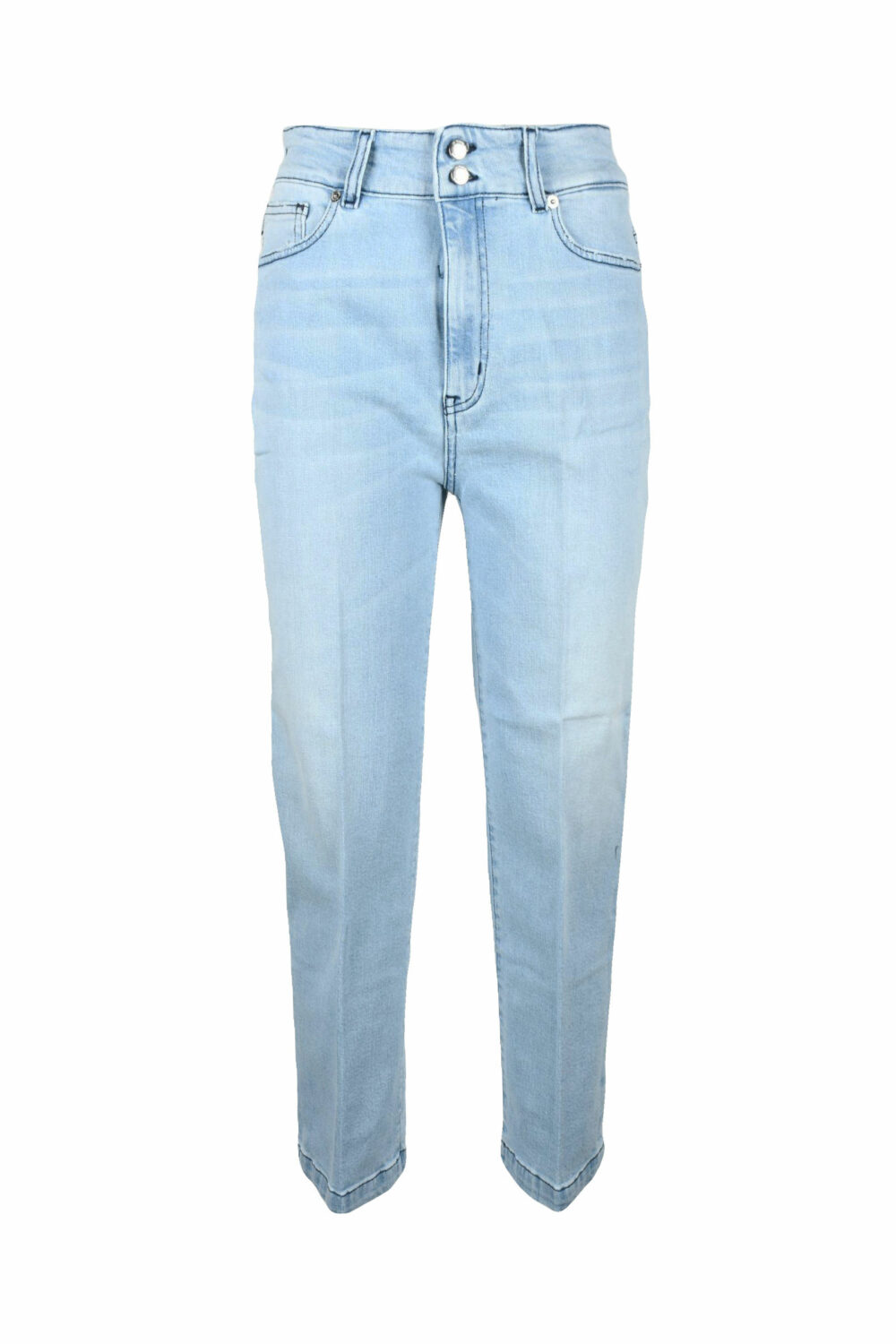 Jeans mom Love Moschino Celeste - Foto 1