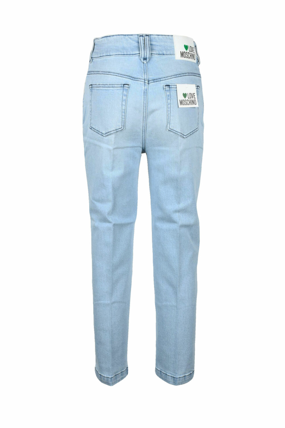 Jeans mom Love Moschino Celeste - Foto 2