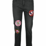 Jeans mom Love Moschino Nero - Foto 1