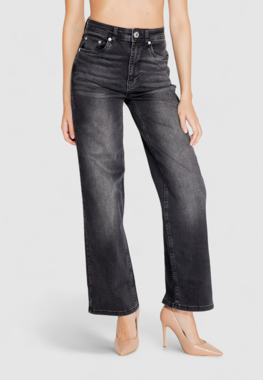 Jeans bootcut Street One Nero - Foto 1