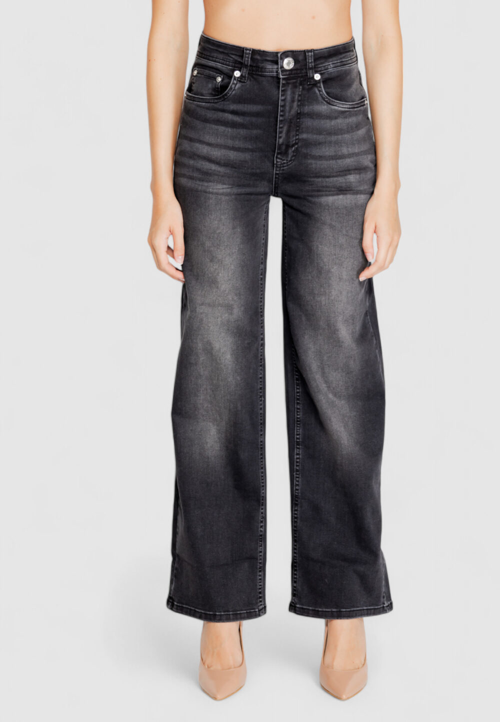 Jeans bootcut Street One Nero - Foto 5