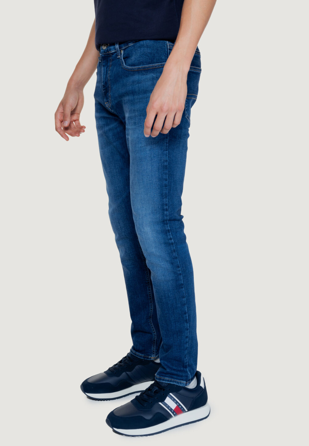 Jeans Tommy Hilfiger Jeans austin tprd ch1 Dark Blue Denim - Foto 4