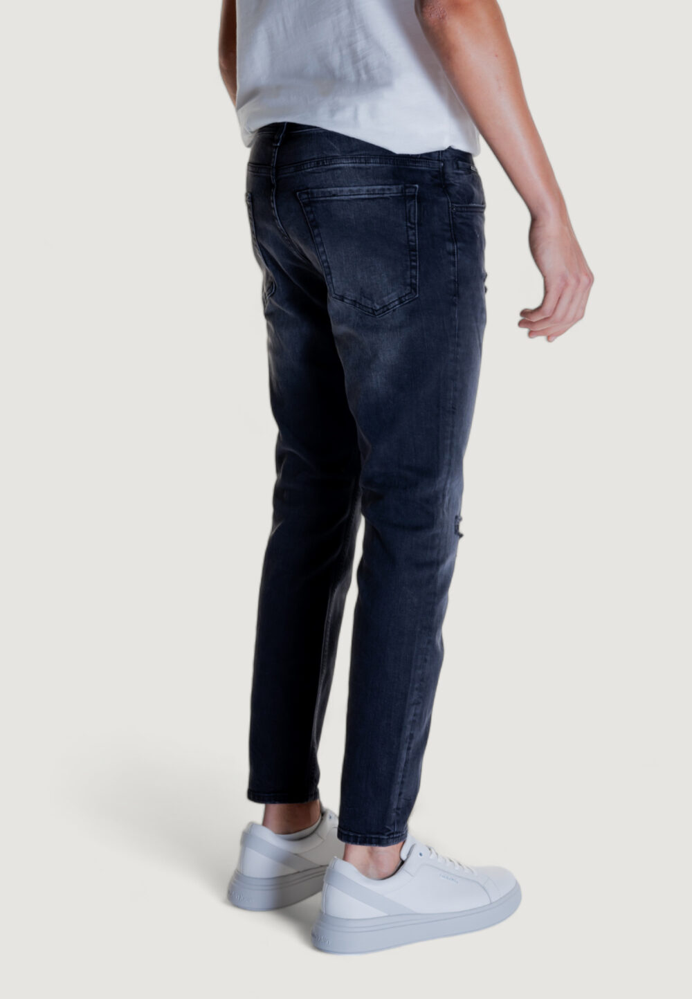 Jeans skinny Antony Morato karl cropped Nero - Foto 4