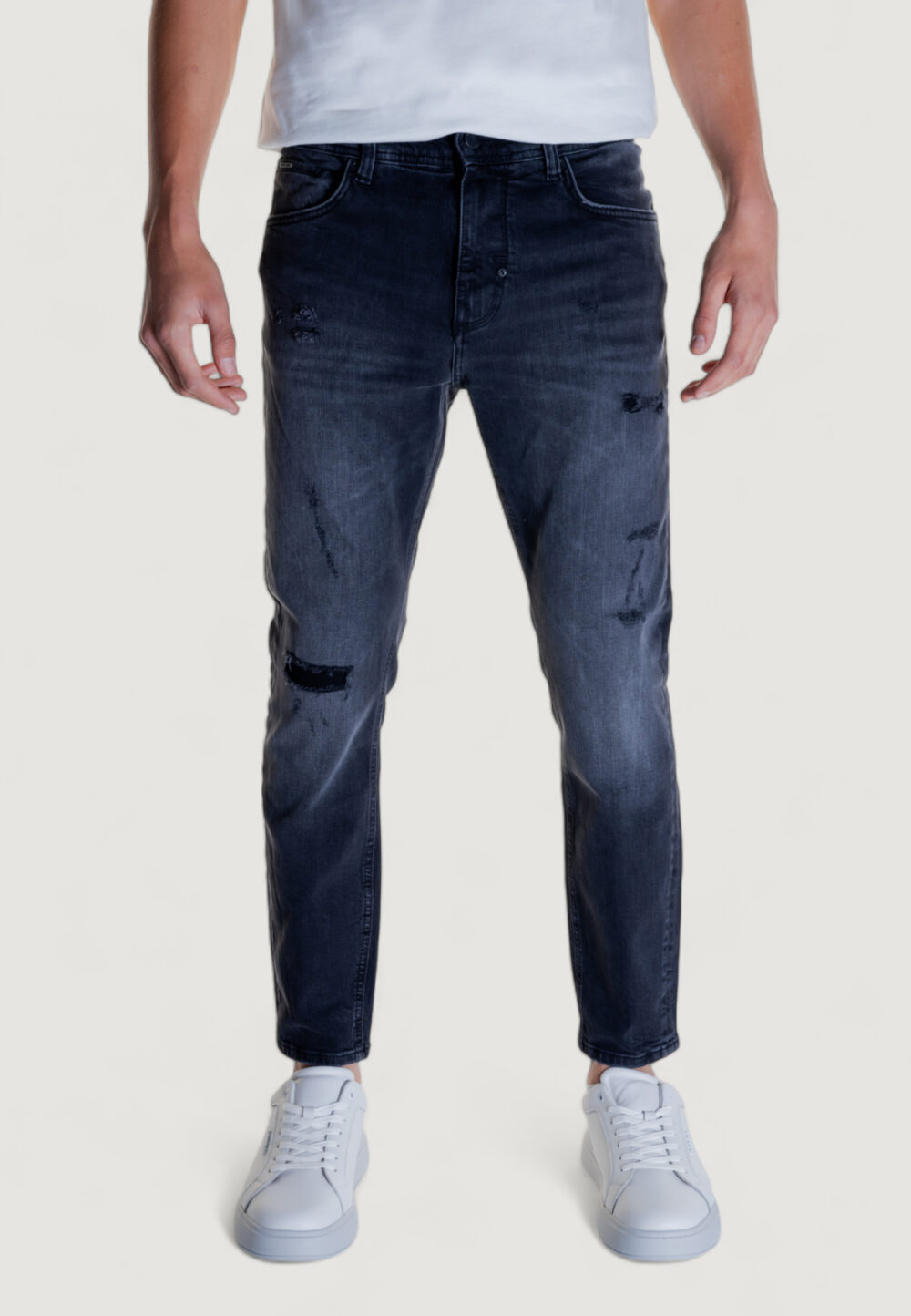 Jeans skinny Antony Morato karl cropped Nero - Foto 5