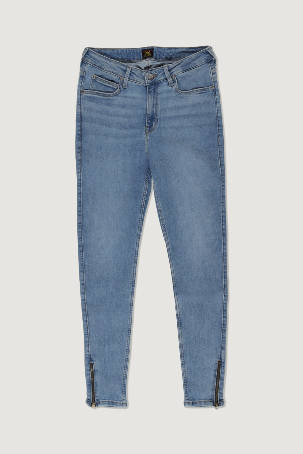 Jeans skinny Lee scarlet high zip Denim chiaro - Foto 1