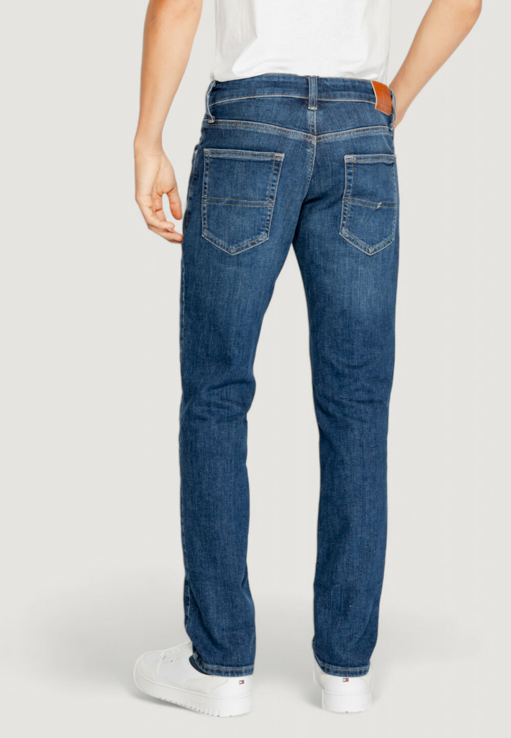 Jeans slim Tommy Hilfiger Jeans scanton ch0256 Denim scuro - Foto 4