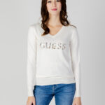 Maglia Guess hailey logo Bianco - Foto 1