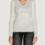 Maglia Guess megan logo vn ls Bianco - Foto 1