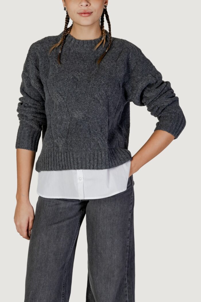 Maglione Jacqueline de Yong jdynatalia life l/s on pull knt Grigio