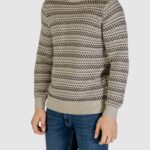 Maglione Only & Sons onsmusa reg 3 struc crew knit Beige - Foto 1