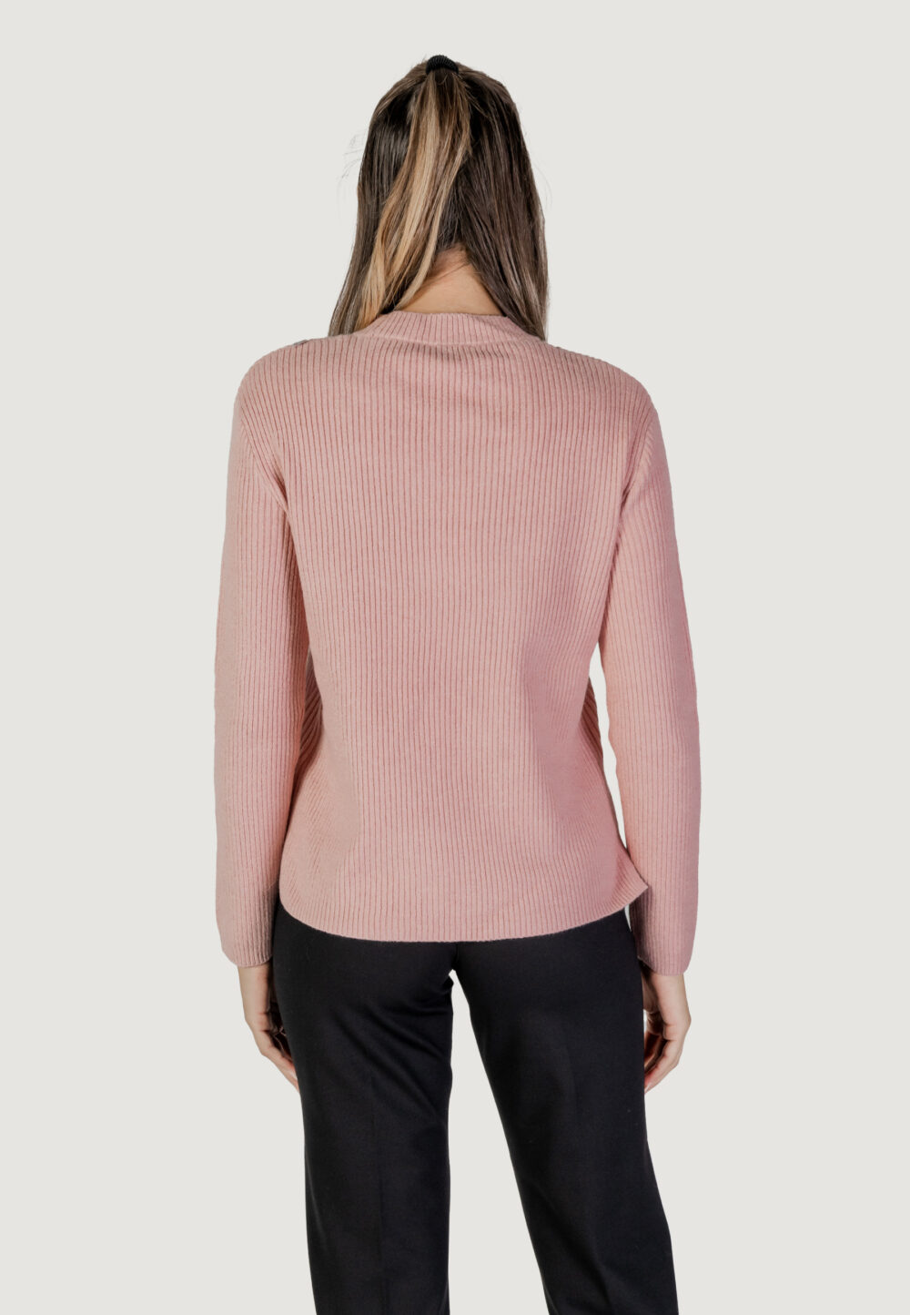 Maglione Street One eos_cosy rib structured sweate Rosa - Foto 3