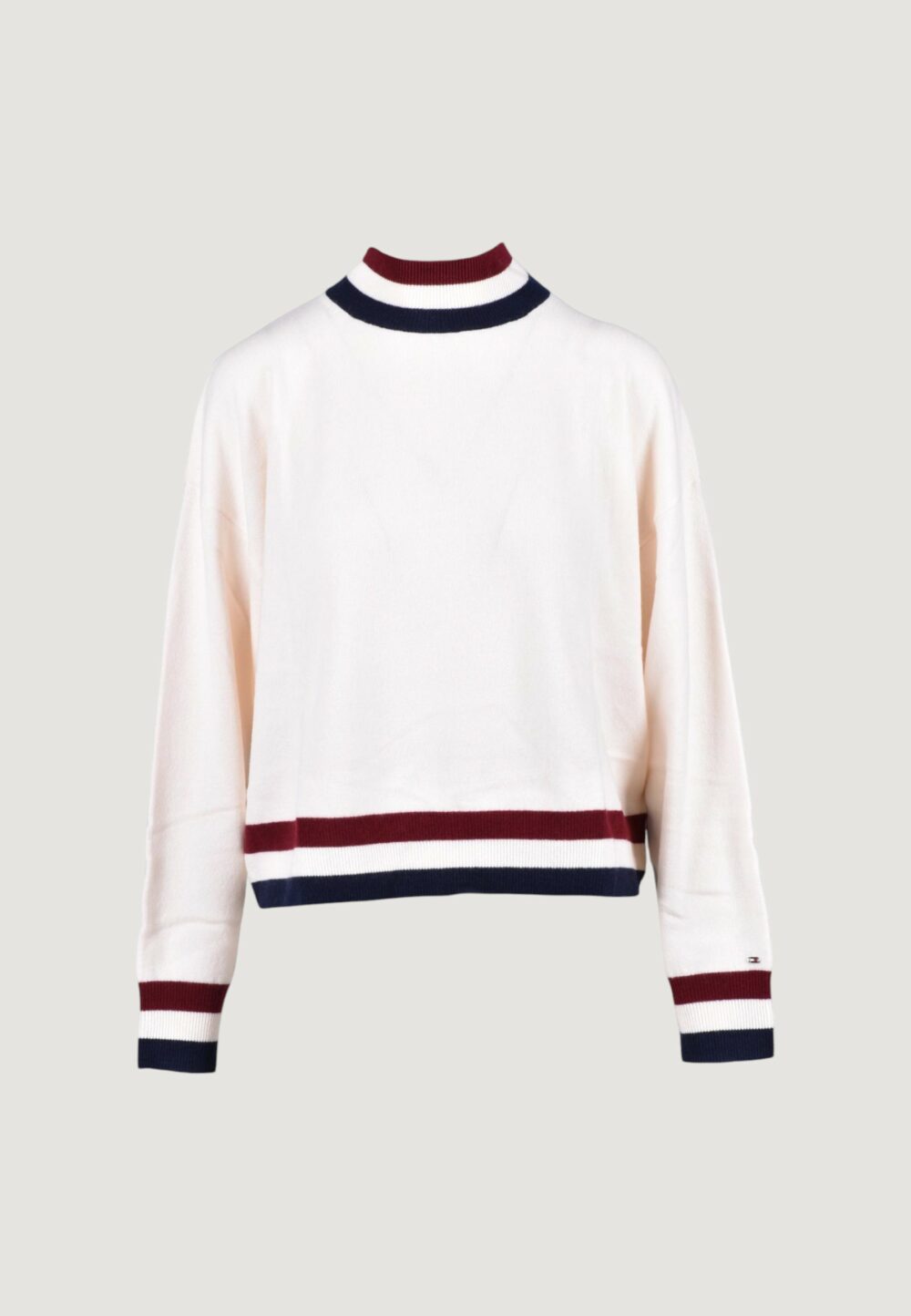 Maglione Tommy Hilfiger Panna - Foto 1