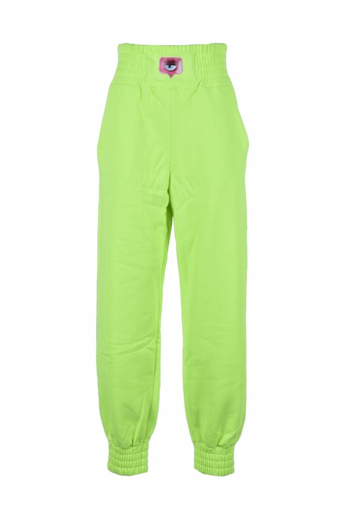 Pantaloni regular CHIARA FERRAGNI  VERDE FLUO