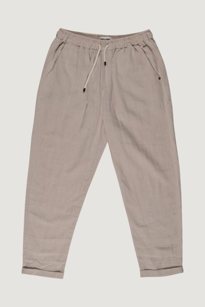 Pantaloni In My Hood  Beige