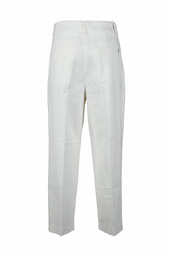 Pantaloni regular Dondup  Bianco