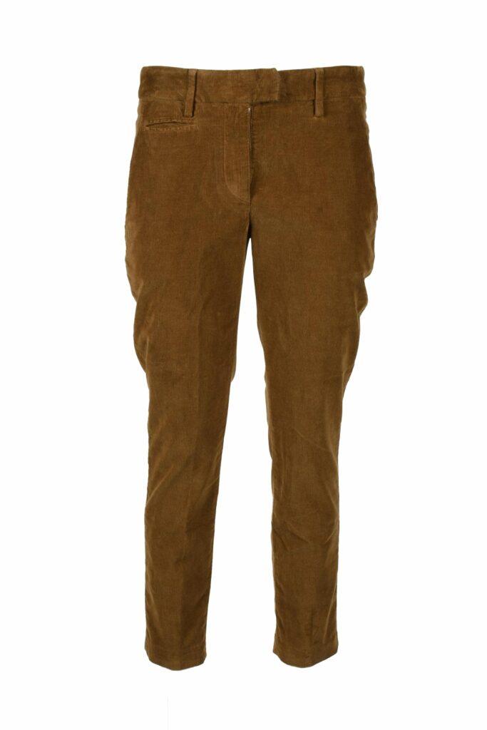 Pantaloni regular Dondup  Marrone