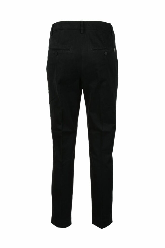 Pantaloni regular Dondup  Nero