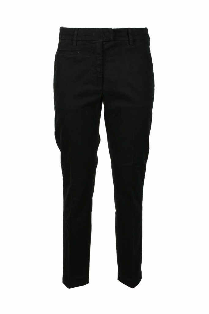 Pantaloni regular Dondup  Nero